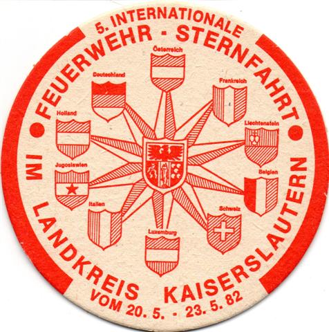 kaiserslautern kl-rp thielmann 1b (rund200-sternfahrt 1982-rot)